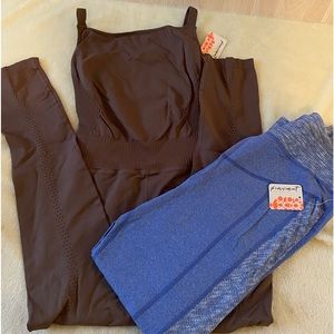 Free People BUNDLE SALE🥰 ! Free People Movement Onesie & Leggings